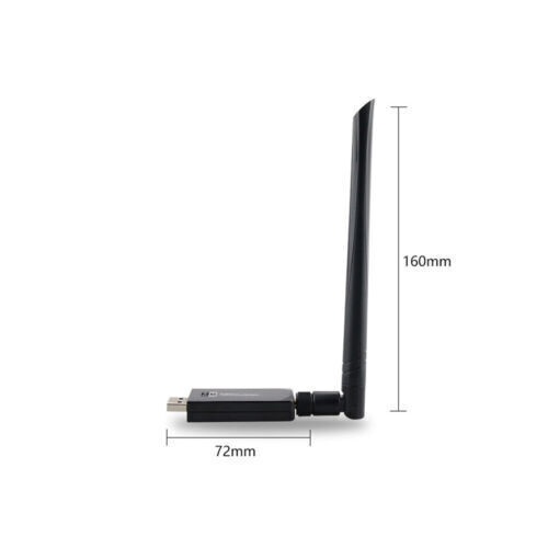 Wireless WiFi Adapter 1200Mbps USB3.0 Dongle RTL8812AU Chipset 5GH Card For Kali - Picture 12 of 12