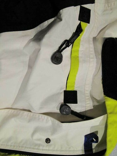 HELLY HANSEN TECH 90s VTG MEDIUM Mens SKI Jacket Logo 3M Waterproof - Picture 10 of 12