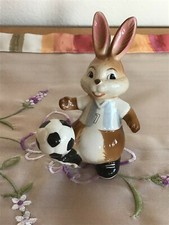 Goebel OSTERN ♥ Fussball - Hasen ⚽ Fussballspieler Trikot Nr. 7 ⚽ RARITÄT ♥   
