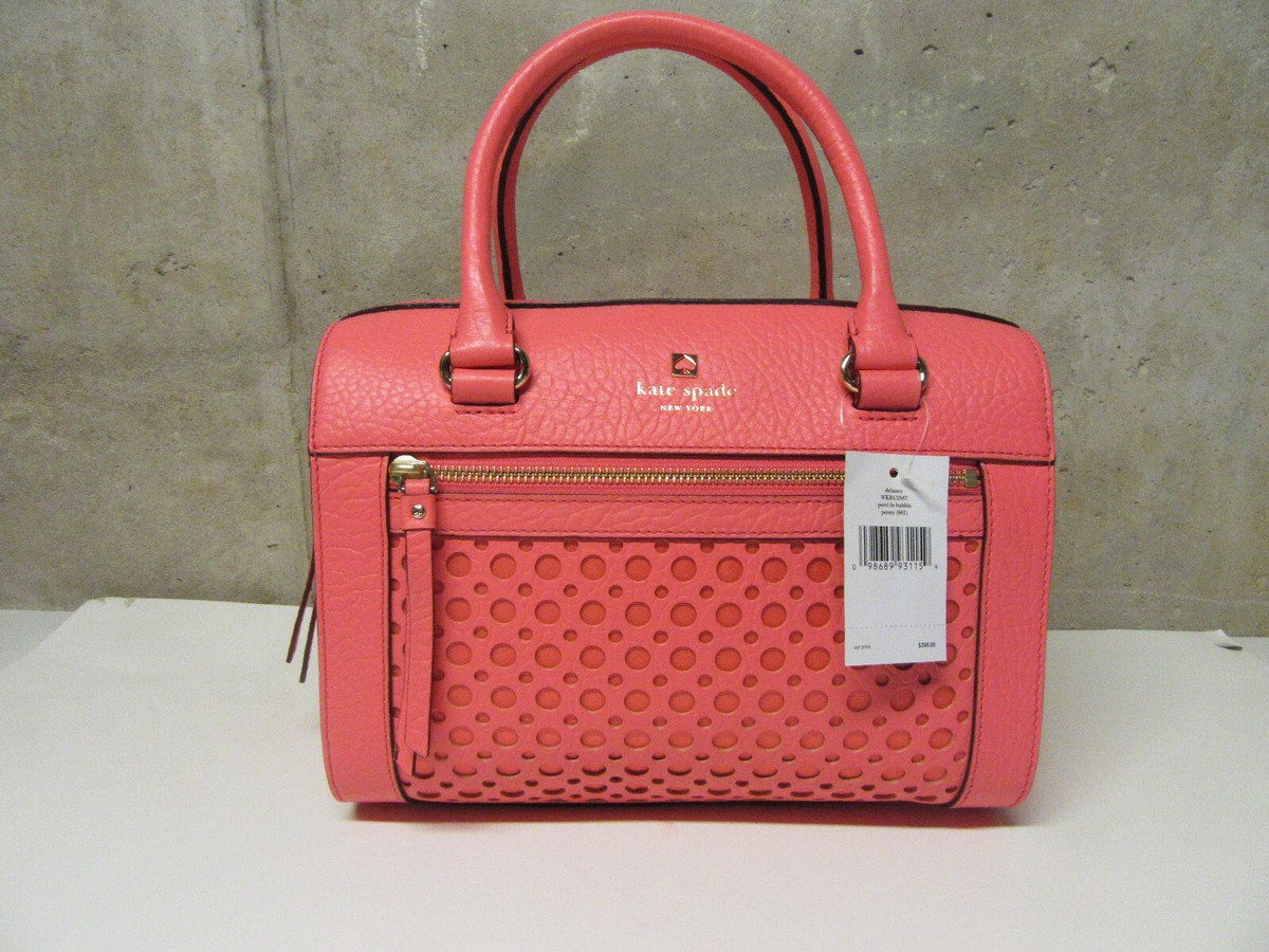 ウィル Kate Spade Perri Lane Delaney Bubbles Leather Satchel Crossbody