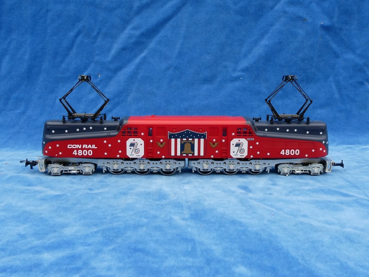 Locomotive Mehano HO GG-1 PRR - Train Électrique Avec Rail, à Compléter