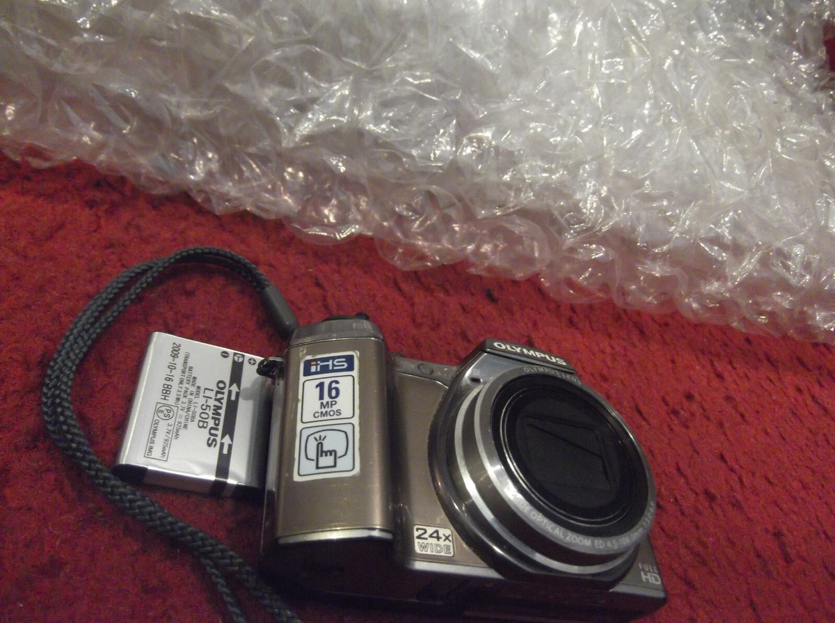 OLYMPUS SZ-31MR 16.0MP 24x Multi-Record Digital Camera - Silver | eBay