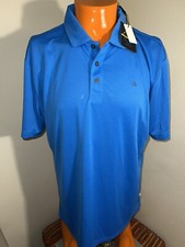 Calvin Klein Mens Golf Polo Shirt Lightweight Top UV30 Short Sleeve Size XL