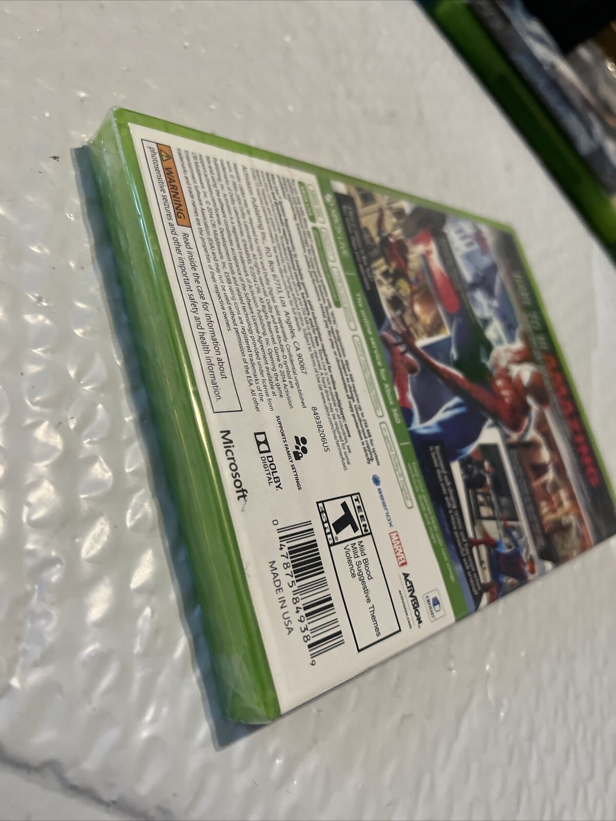 The Amazing Spider-Man 2 (Microsoft Xbox 360, 2014) for sale