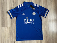 Leicester City Home football shirt 2020/2021 Jersey Adidas Soccer England Size L