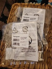 Targus DEFCON Ultimate Serialized Combo Cable Lock/Set Of 2/Brand New  SEALED 