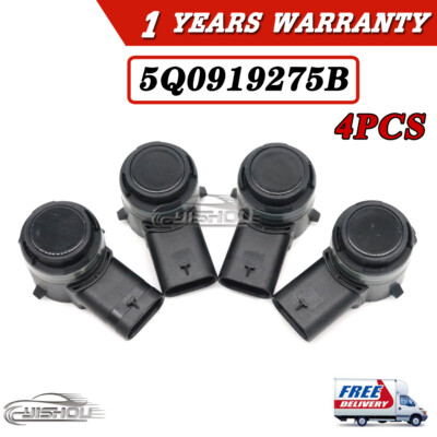 4PCS 5Q0919275B PDC Bumper Parking Sensor For Audi Porsche Volkswagen Passat