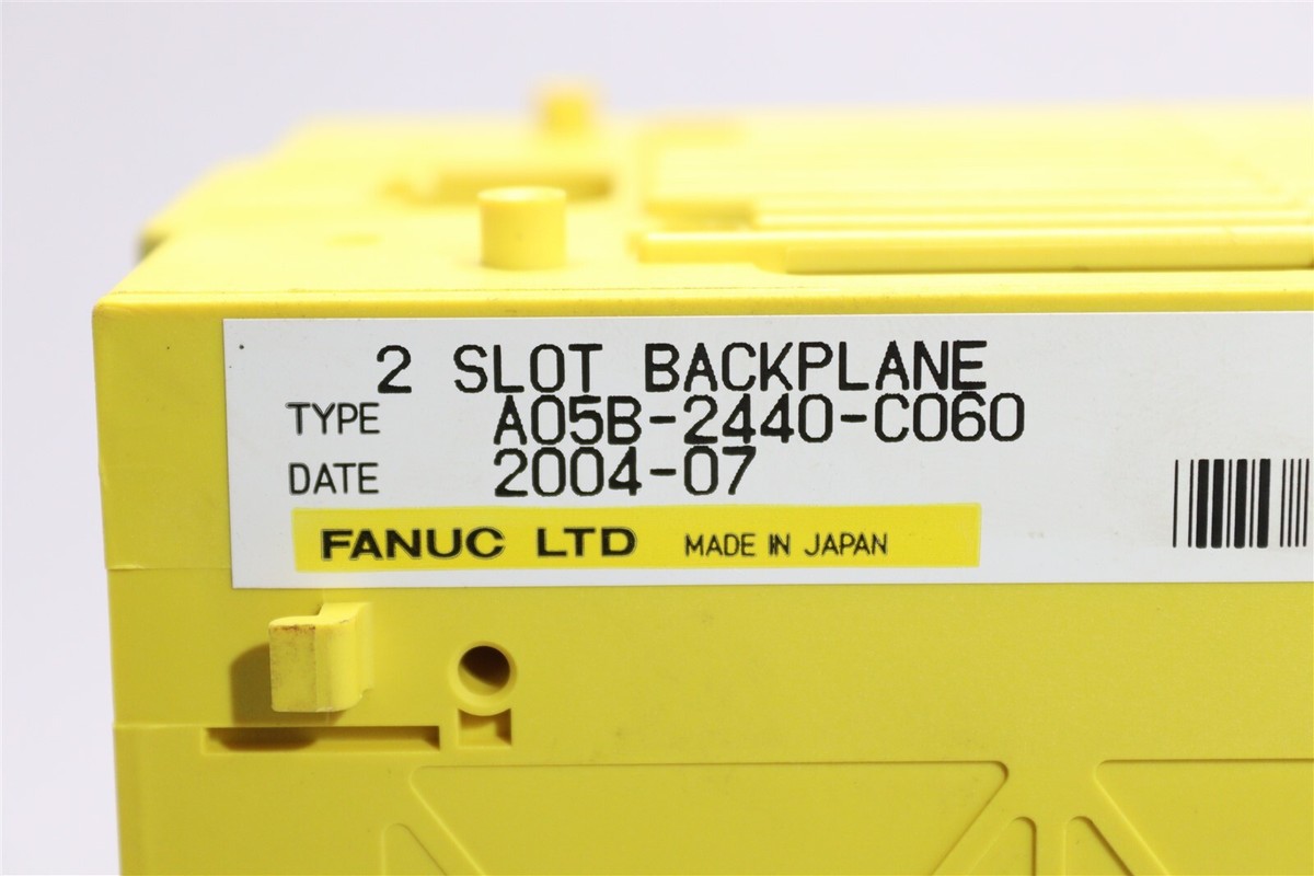 FANUC 2 SLOT BACKPLANE A05B-2440-C060 | eBay FANUC 2 SLOT BACKPLANE A05B-2440-C060 | eBay
