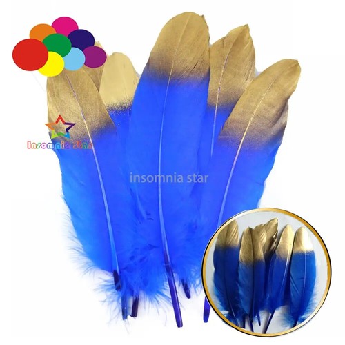 10Pcs/lot Goose Feathers for Crafts Jewelry Making DIY Plumas Wedding Decoration - Picture 19 of 39