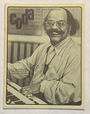 Coda The Jazz Magazine April 1977 Milt Buckner, Christmann - Schonenberg Duo