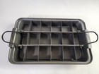 Brownie Pan Metal Bake Lift and Serve EUC 