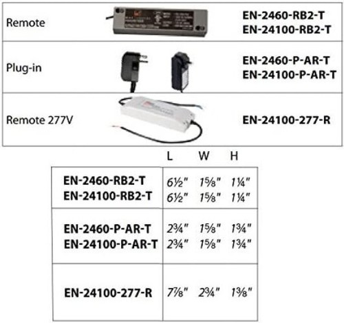Compact 120V Input 24V Output Transformer - Smooth Dimming for Elegant LED Setup - Picture 4 of 6