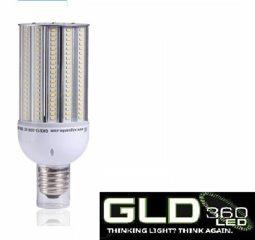 20W 180 degree LED Canopy Corn Retrofit Light, Lamp E39 Mogul base 5000K UL DLC - Picture 2 of 5