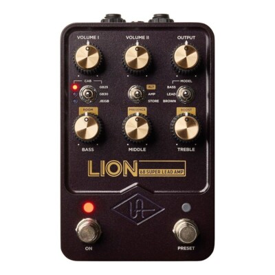 Universal Audio UAFX Lion '68 Super Lead Amp Effekpedal für Gitarre neu aus J...