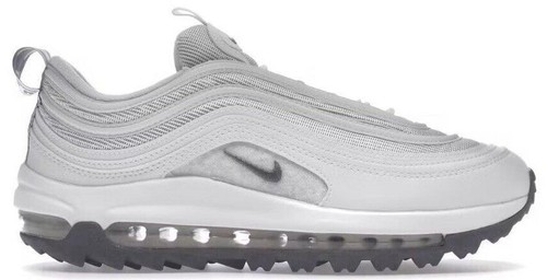 Nike Air Max 90 G Size 10.5 Copa Grey White Sneakers Golf Shoes