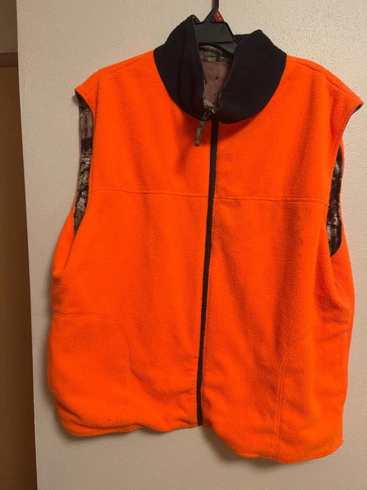 Redhead Mossy Oak Reversible Hunting Vest Break Up Infinity Camo Insulated Sz XL - Image 3 of 4