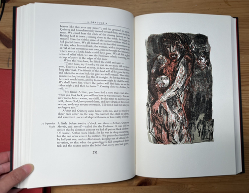 Dracula by Bram Stoker - Limited Editions Club 1965 - Signed by Illustrator - Picture 10 of 16