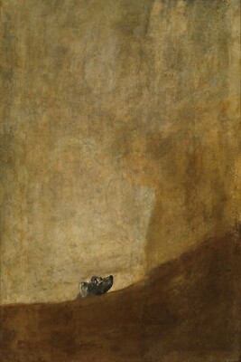 The Dog by Francisco Goya as Museum Giclee Art Print + Ships Free