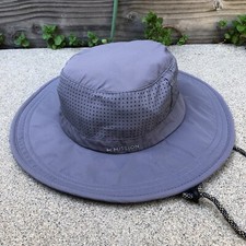 MISSION Cooling Bucket Hat Men's One Size Grey Lightweight Moisture Wicking Cap