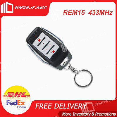 Paradox REM15 4-Button Remote Control with Backlit Buttons 433MHz FedEx or DHL