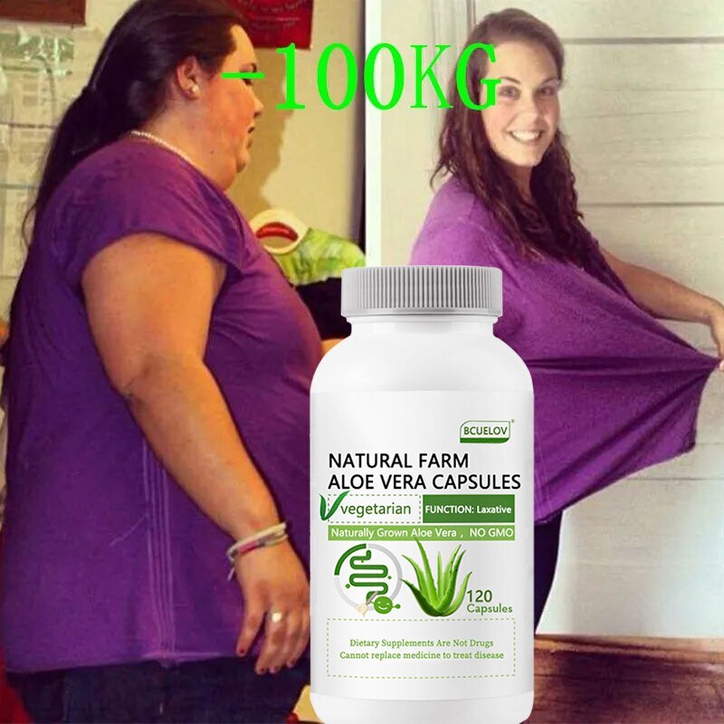 Aloe Vera CapsulesWeight Loss, Detox, Cleansing, Digestive Support, Fat  Burning | eBay