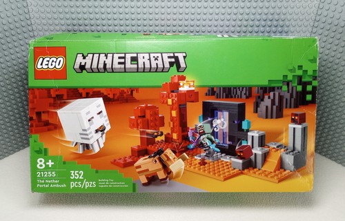 LEGO - 21255 - The Nether Portal Ambush - New & Sealed - Minecraft - Ships Fast!