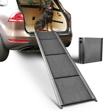 Dog Car Ramp for Large Dogs, Easy Clean Pet Ramps with Non-Slip Surface,  63" Lo