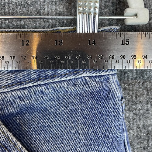 Vintage Bugle Boy Jeans 705 Men’s 30x30 Blue Denim Retro 80s 90s Logo Relaxed - Picture 8 of 11
