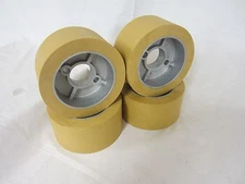 Rubber Power Feeder Roller Wheels (RO-12) Set of 4 for most 1HP Feeders 