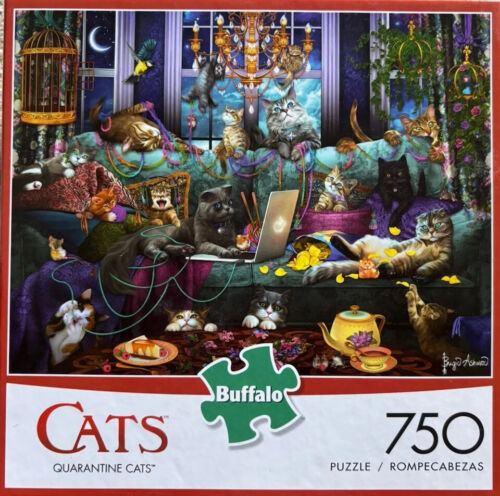 MUST BUY 3 OR MORE PUZZLES & READ I.D. BELOW - CATS Quarantine Cats