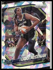 2025 Panini Prizm WNBA #48 Teaira McCowan Ice Prizms