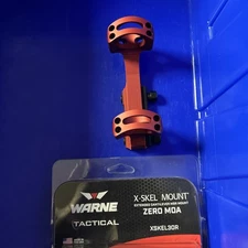 (BLEM) Warne Gen 2 Extended Skeletonized 30mm MSR Mount (XSKEL30R) - Red