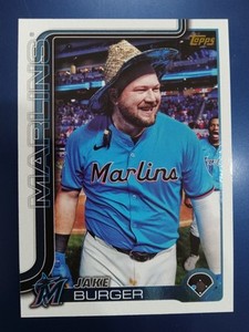 2025 Topps Series 1 Golden Mirror Variation SSP Jake Burger #330