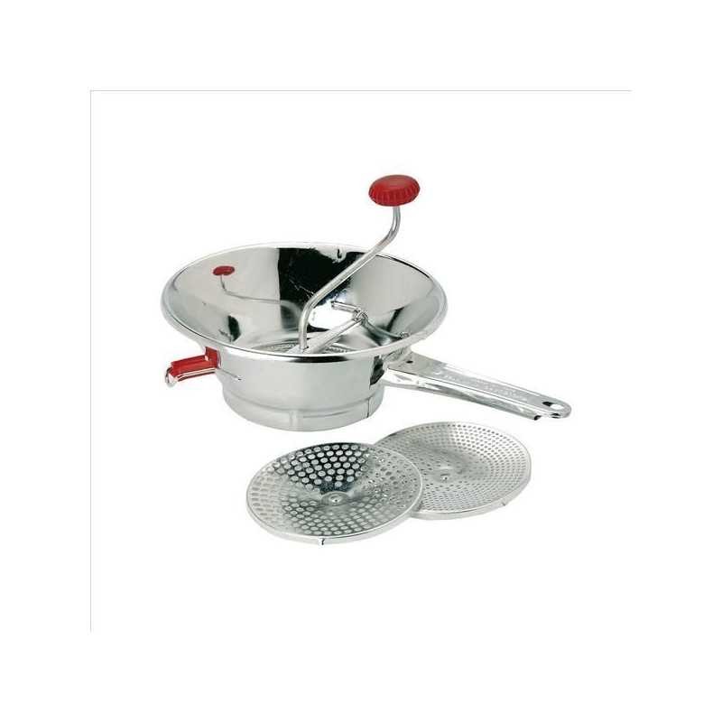 Passe-légume 24cm inox Guillouard pour éliminer les pépins et peaux facilement