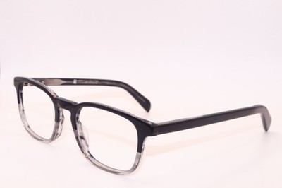 NEW AMERICAN CRAFTED ETHAN C4 BLACK GREY AUTHENTIC DESIGNER EYEGLASSES 50-19