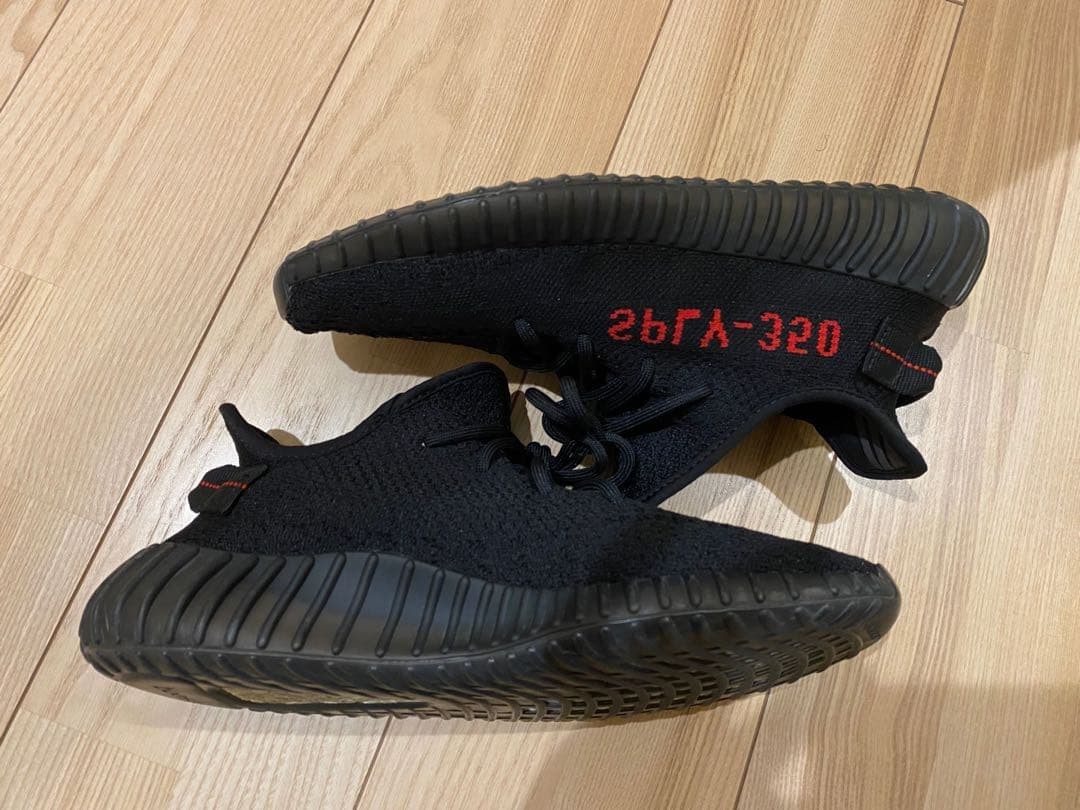 Adidas Yeezy Boost 350 V2 Core Black/Red 27.5cm Sneakers thumbnail 3