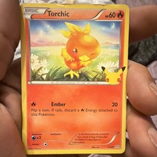 torchic pokemon card mcdonalds Pokemon - McDonalds - 25th Anniversary Collection - Torchic main image 0