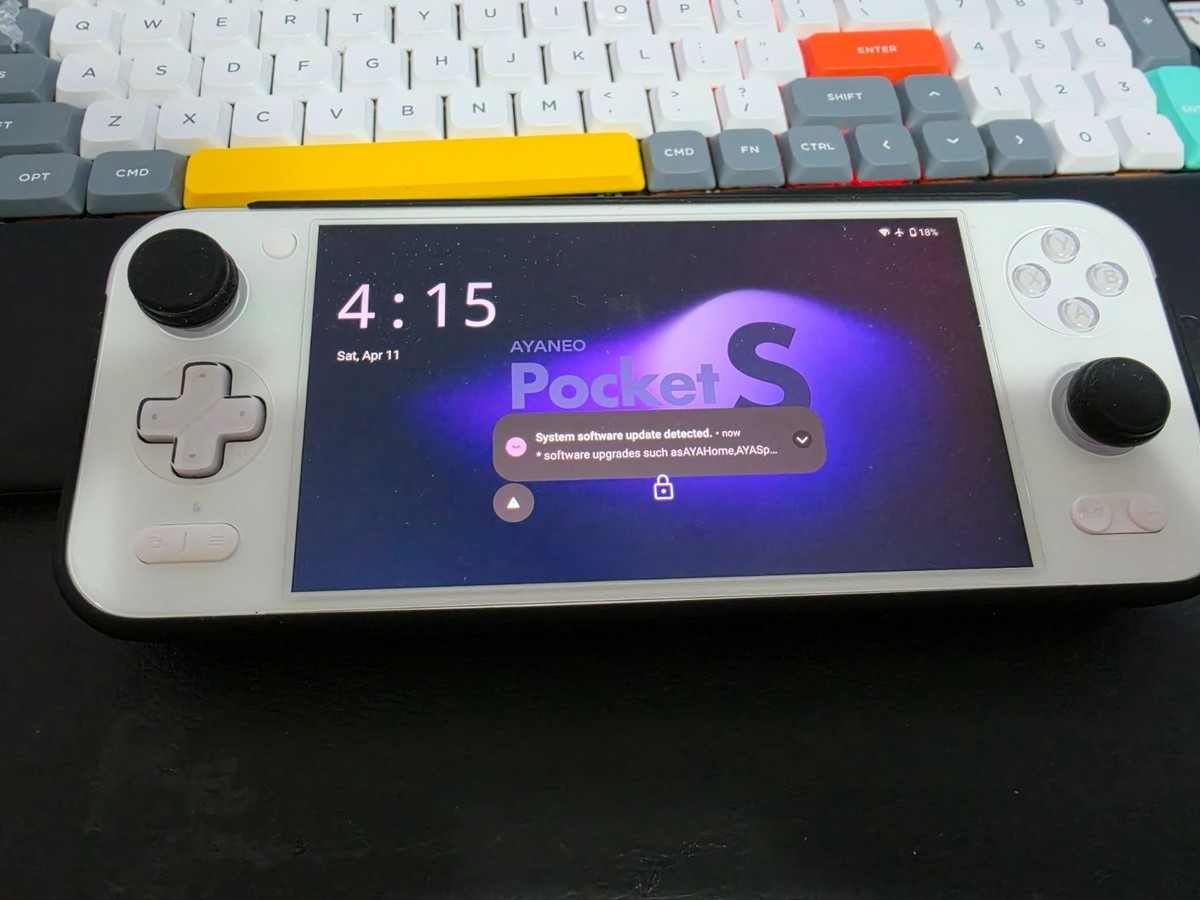 AYANEO Pocket S Gaming Console 16GB/512GB White 1440p | eBay