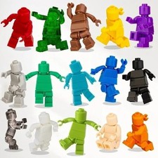 Adorno modelo figura con un tamaño de 1,77 pulgadas (4 cm), juntas móviles
