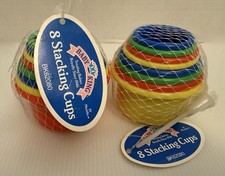 NEW 2 Sets of Stacking Cups Toys for Babies by Baby King Ages 19 Months  Up