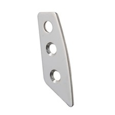 1968-1977 Corvette C3 T-top Rear Left Hand Chrome Latch Plate