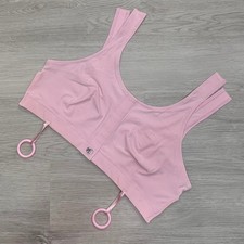 Masthead Pink Surgical Bra Style 042 Zipper Front Comfort Support XL