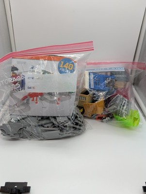 Micro loose Lot Battat DRIVEN Pocket Build-A-City Vehicles ROADS Buildings 140+