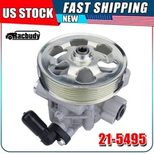 Power Steering Pump 21-5495 For 08-12 Honda Accord EX LX 2.4L DOHC with Pulley
