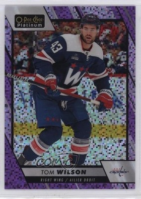 2023-24 O-Pee-Chee Platinum Violet Pixels 76/299 Tom Wilson #103 1jz3