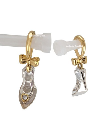 #ad New 100% PANDORA 14K Disney Princess Cinderella Lab Diamond Shoe Charm 764327C01 $182.75