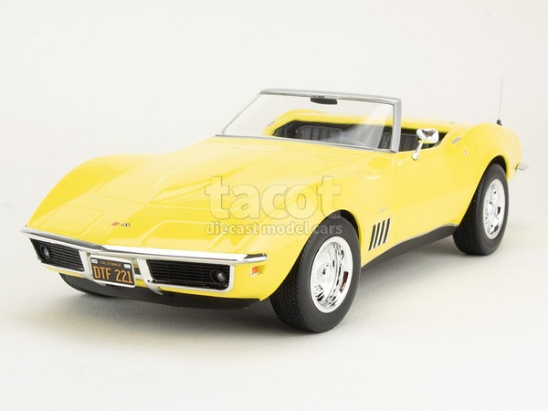 Chevrolet Corvette Cabriolet 1969 Norev 1/18 Modellauto Passagier-image