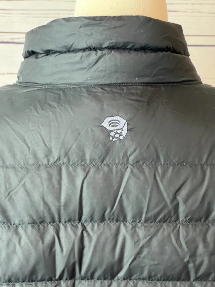 Chaqueta Mountain Hardwear 650 Q Escudo Abrigo Aislante Cremallera Completa Grande Plumón Puffer Foto 4 de 4