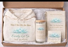 4PC. *HUG IN A BOX* -Cream Hoodie-Vanilla Soy...