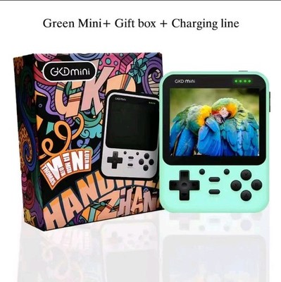 Gkd Pixel Mini Plus Linux Handheld Retro Game Emulator 64GB SD Card 